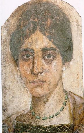 A Young Woman, Hawara, ca AD 100 (Manchester, Manchester Museum, 2266)